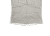 Mens Dot See-Through Layered Short Sleeve T-Shirt