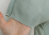 Prina Pleated Half Neck Blouse