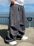 Nylon Dart Balloon Pants