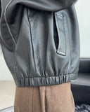 Pero Vintage Washing Leather Jacket