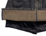 Peavy Washing Jeans Denim Mini Skirt