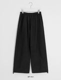 [BAONHAUS] Berun Cotton Straight Banding Pants