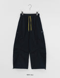 Itb Nylon Cargo Balloon Wide Pants