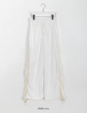 Muri Mesh Nylon Wrinkle Banding Pants