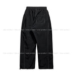Blend stitch balloon banding pants