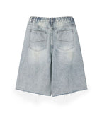 Hike Damaged Bermuda Denim