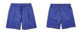 Pleat pigment washing short pants