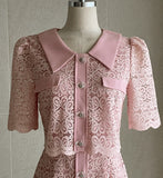 Sunday Collar Lace One Piece