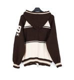 South Knitwear Hooded Zip-Up