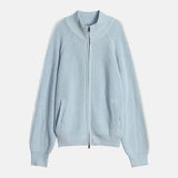 Basi Track Knit Zip-up