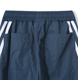 Tudi diagonal track nylon training pants