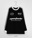 [unisex] Tikopi Lettering Over Long Sleeve Tee