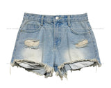 Glee Out Pocket Short Denim Pants