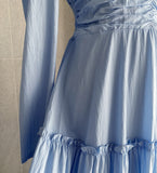 Ander Smoke Shirring Long One Piece