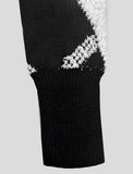 poker argyle knit