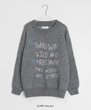 Teren Lettering Round Knit