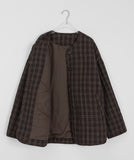 Tinta check over quilting jacket