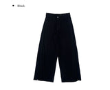 Beck Cut Line Wide Cotton Pants