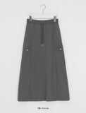 Huni Cargo Long Skirt