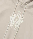 Cross Symbol Raglan Hoodie