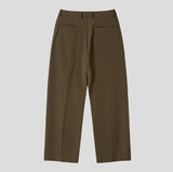 Theo One-Tuck Wide Slacks