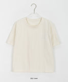 Toju Line Basic Crop Short Sleeve Tee