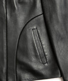 Lambskin Round Cut Single Jacket