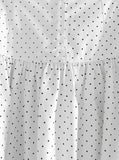 Tib Dot Midi Skirt