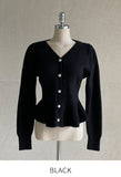 Sophia Flare Pearl Knit Cardigan