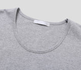 Dutz Layered U-Neck Short Sleeve T-shirt