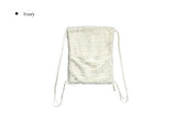 Feathers String Gym Sack Backpack