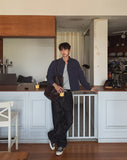 Dane raw wide denim