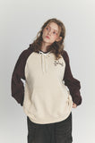 Drive Bunny Raglan Embroidered Hoodie