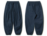 low key banding cool balloon pants