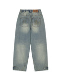 SOLAR EMB DENIM PANT
