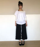 Newren Boat Neck Three Quarter T-Shirt