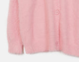Moselle Wool Angora Boxy Overfit Cardigan