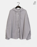 Mubel Check Hood Shirt
