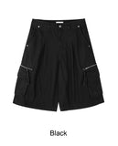 Coel Zip Cargo Bermuda Pants