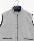 [BAONHAUS] Sylph Color Matching Fleece Vest