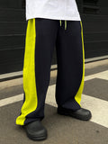 Side Color Matching Brushed Pants