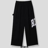District Print Wide Sweatpants