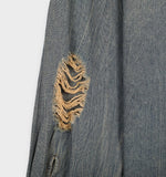 S/S Shea Damaged Washed Denim Shirt