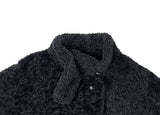 Rodin Fluffy Fur Wool Half Coat