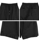 Weave Reverse Patch Bermuda Shorts
