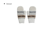 First Snow Hand Knit Gloves