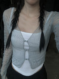 Ruben See-through Cardigan