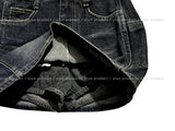 Kaeti Incision Denim Skirt Pants