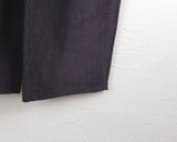 Nucci Corduroy Banding Long Wide Pants