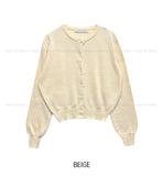 [U-BASIC] Loro Spring Round Cardigan